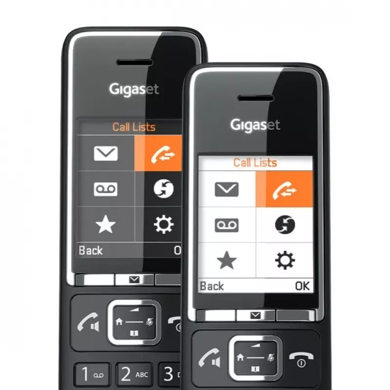 Belaidis telefonas Gigaset Comfort 550 – DECT ragelis su ilga baterijos veikimo trukme