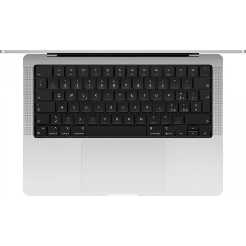 “Apple MacBook Pro Z1FB 35,97 cm (14,2 colio) M4 Pro 12C CPU/16C GPU/16C N.E. 24 GB 1 TB SSD 96 W USB-C DE sidabrinis”