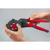 Knipex 97 33 02 kabelių užspaudimo įrankis, mėlynas, raudonas