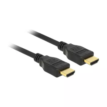 HDMI kabelis DeLOCK 84713 1m Type A kištukas – kištukas juodas