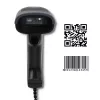 Rankinis brūkšninių kodų skaitytuvas QOLTEC 50863 – 1D/2D skaitytuvas, USB laidinis, LED jutiklis, juodas, 5V, 1,8 m laidas