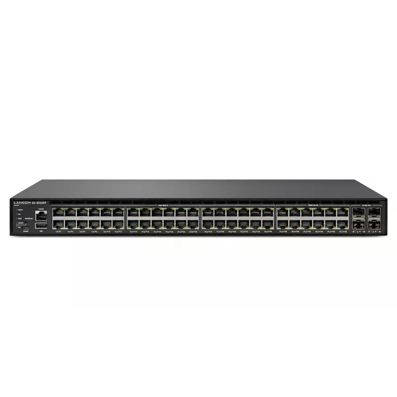 Valdomas jungiklis Lancom Systems GS-4554XP L3 2.5G Ethernet 54 prievadai PoE
