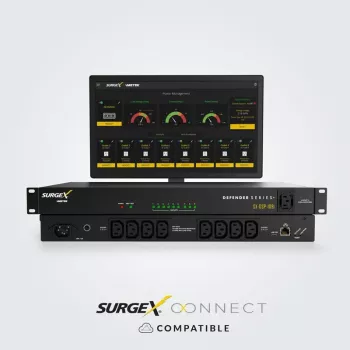 SurgeX Defender Series - kelių išėjimų apsaugos nuo viršįtampių įrenginys (SurgeX SX-DSP-169I)