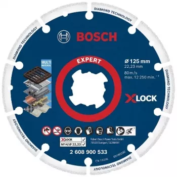 Pjovimo diskas Bosch 2 608 900 533 nerūdijančiam plienui