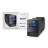 Qoltec Monolith UPS Double-conversion Online 0,65 kVA 360 W 2 AC lizdai