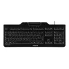 CHERRY KC 1000 SC klaviatūra USB QWERTZ Šveicariška juoda
