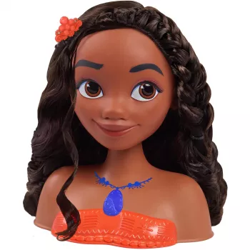 Disney Princess - Vaiana Stiliavimo Galva, Makiažo ir Šukuosenų Galva