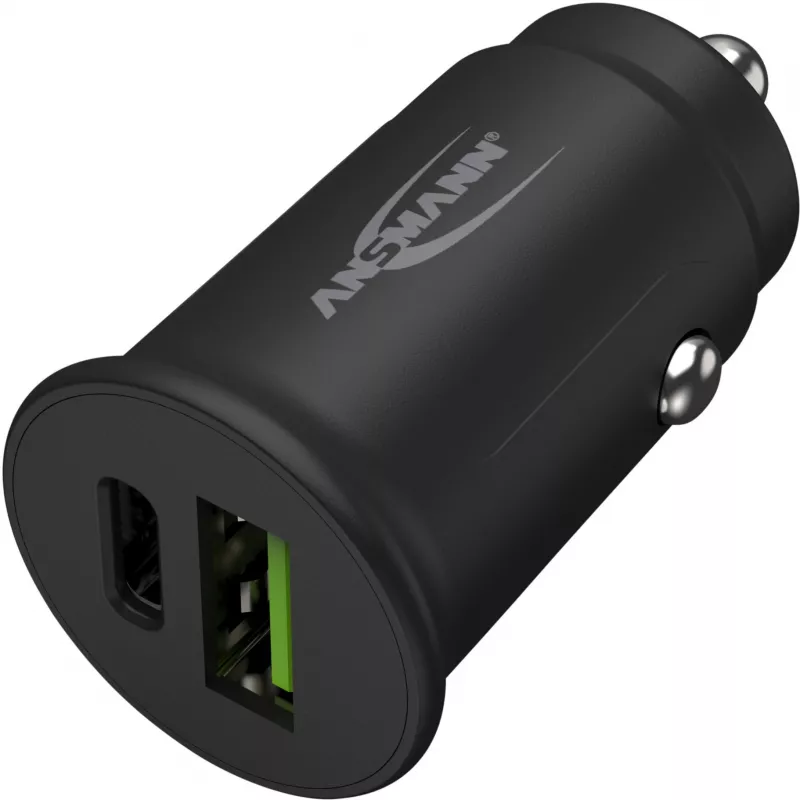 Ansmann 1000-0029 - Automobilinis cigarečių degiklio adapteris - 5 V - Juodas
