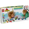LEGO DUPLO 10445 F1 Team lenktyniniai automobiliai ir vairuotojai