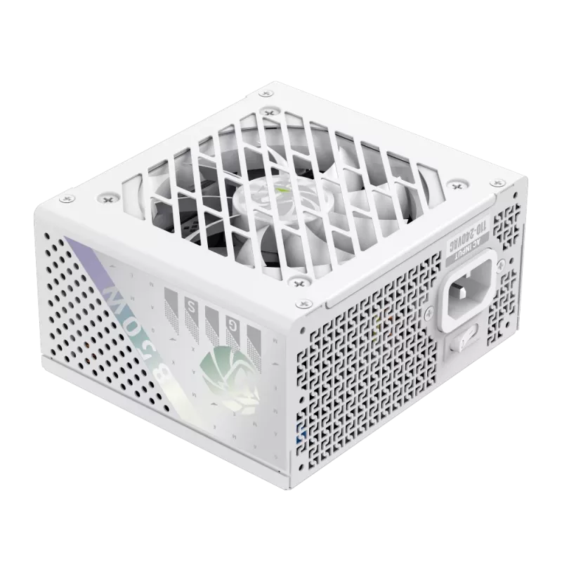 Gamemax GS 850G WH maitinimo blokas, 80 PLUS Gold, 850 W