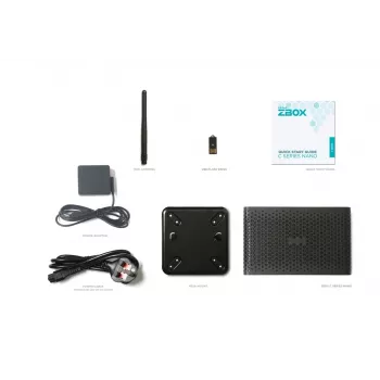 Darbo vietos barebone Zotac ZBOX CI629 NANO i3-1315U 64GB SSD HDD
