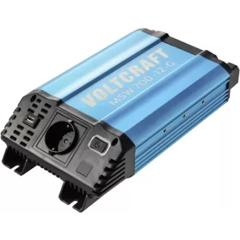 VOLTCRAFT inverteris MSW 700-12-G 700 W 12 V/DC - 230 V/AC modifikuota sinusinė banga (VC-13984535)