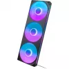 NZXT F360 RGB Core 360mm ARGB 3 viename rėmelyje juodas