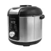 Ryžių viryklė GASTROBACK Rice Control Low Carb & Steam, 3 L, 450 W, juoda/nerūdijantis plienas