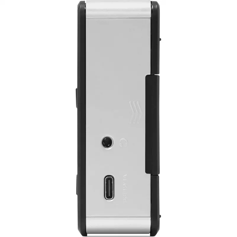 Nešiojamas radijo imtuvas TECHNISAT DIGITRADIO 1 A – DAB+/FM, OLED ekranas, USB-C, 3,5 mm ausinės, 1 W, juodas/sidabrinis