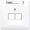 Jung CD 569-2 NAUA WW baltas gaubtas dviem IAE/UAE lizdams