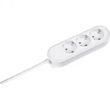 Prailginimo laidas Bachmann SMARTLINE 3 m, 3 kištukiniai lizdai, juodas
