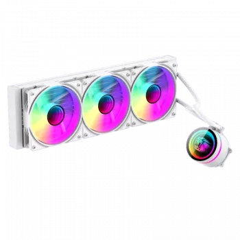 Gamemax ICEBURG 360 INFINITY | Baltas skystinis aušintuvas CPU