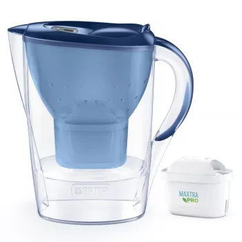 Vandens filtro ąsotis BRITA Marella Maxtra Pro 2,4 L, mėlynas, su keičiama kasetė Maxtra Pro
