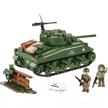 Blokeliai M4A1 Sherman 663 detalės