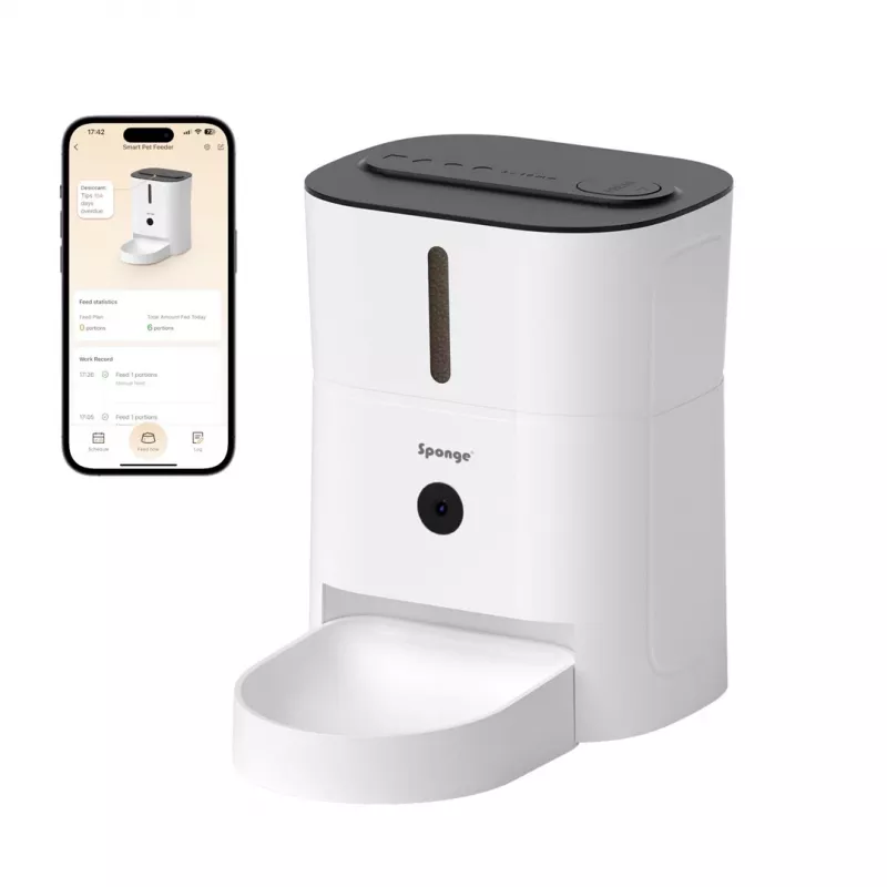 Automatinis šėrimo įrenginys su kamera Sponge SPONGE Pet Feeder Smart Camera