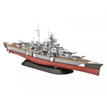 Laivo modelis Revell Bismarck surinkimo rinkinys 1:700