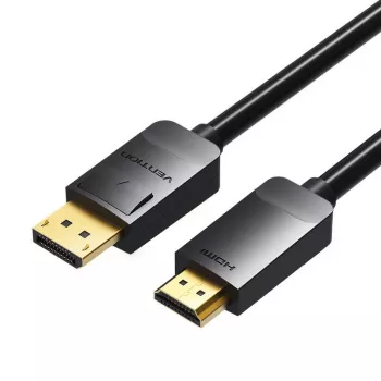 Vention HADBI DisplayPort į HDMI laidas 3 m, DisplayPort 1.2 → HDMI 1.4, pasyvus adapteris