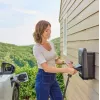 Sieninė elektromobilio įkrovimo stotelė Hager witty one 11 kW 3 fazės su Type 2 kištukiniu lizdu, RFID, Bluetooth, 4,5 m kabeliu, IP55, IK10