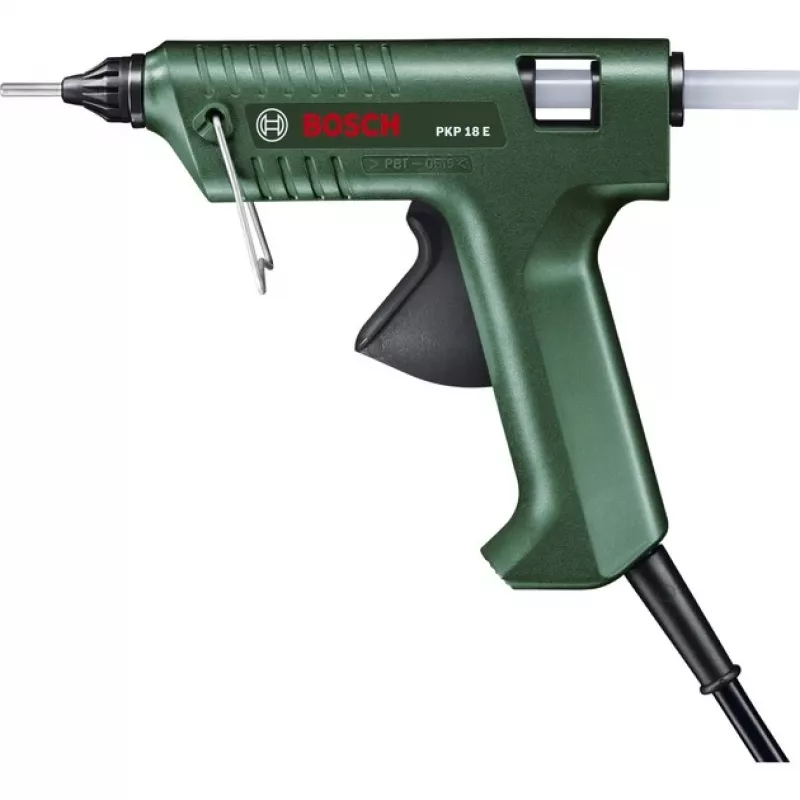 Bosch PKP 18 E karštų klijų pistoletas, žalias