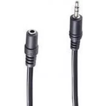 Garso ilginimo kabelis 3.5mm ShiverPeaks BS30809 10m Juodas