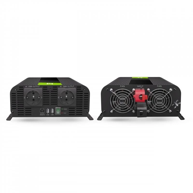 Green Cell INVGC11 keitiklis automobilinis 2000 W juodas