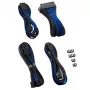 CableMod PRO ModMesh 12VHPWR kabelio prailginimo rinkinys juoda/mėlyna