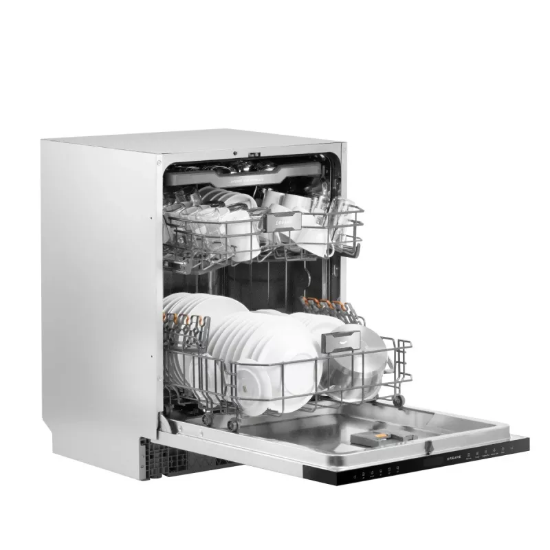 Įmontuojama indaplovė 60 cm Dreame DZ60Pro, energijos vartojimo efektyvumo klasė A