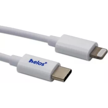 helos USB-C į Lightning laidas 718011 — 1 m, baltas, įkrovimui ir duomenų sinchronizavimui