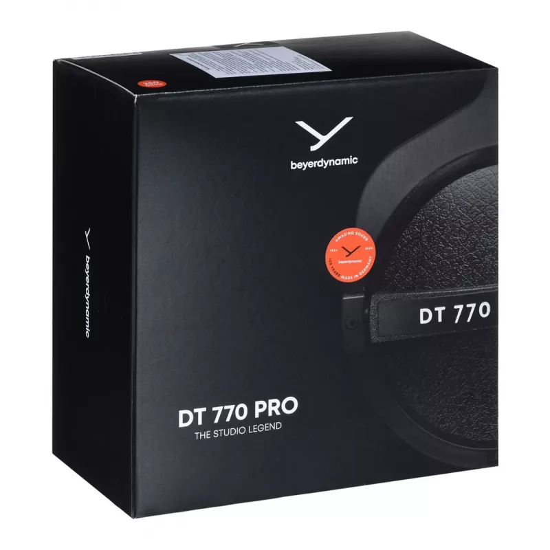 Beyerdynamic DT 770 PRO ausinės, laidinės, uždaro tipo, juodos
