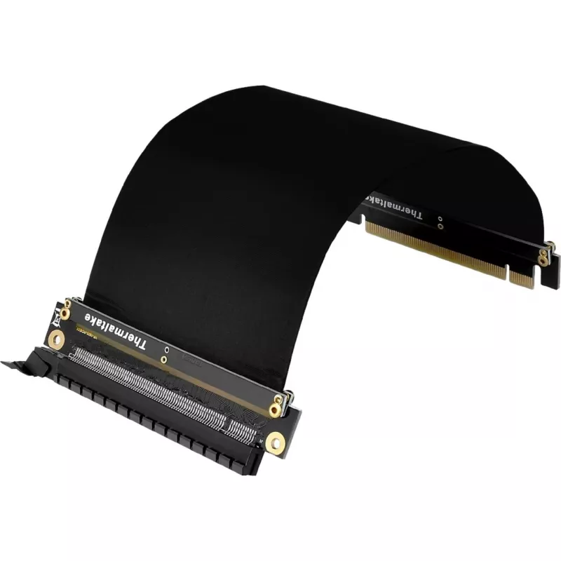 PCI Express x16 riser kabelis Thermaltake AC-053-CN1OTN-C1, 0,2 m, juodas