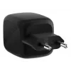 Greičio įkroviklis AC patalpoms Belkin WCH020kqBK, 2× USB-C, universali suderinamumas, apsauga nuo viršįtampių, juodas