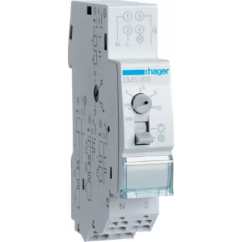 Hager EMS005 S tipo elektromechaninis laikmatis 230V 16A 1 modulis IP20
