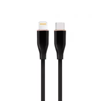 Lightning kabelis GEMBIRD CC-USB2S-CM8PM-1.5M-BK, 1,5 m