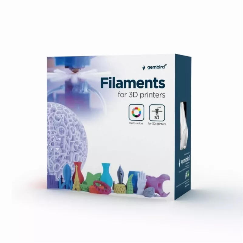3D spausdinimo medžiaga ABS Gembird 3DP-ABS1.75-01-FY Geltona 1 kg
