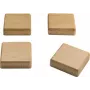 Magnetų rinkinys 4 vnt Sigel BA211, apvalūs magnetai 3.3 x 3.3 x 0.9 cm