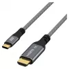 EFB Elektronik USB-C į HDMI laidas 4K30Hz Pilka - Laidas - Skaitmeniniai/Duomenys (USB-HDMI-00001)
