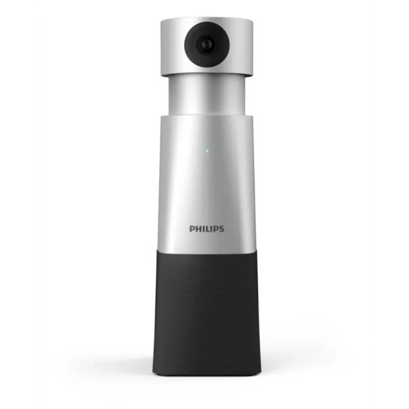 Vaizdo konferencijų kamera Philips PSE0550, 4K Ultra HD, 30 fps, CMOS, juoda/sidabrinė