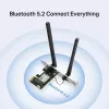 Mercusys WL-PCI AX3000 dviejų juostų „Bluetooth“ Express adapteris (MA80XE)