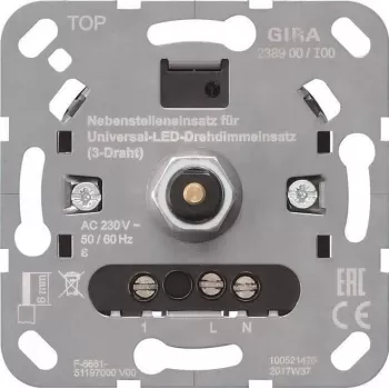 GIRA 238900 Dreh-Nebenst.eins.3Dr (238900)