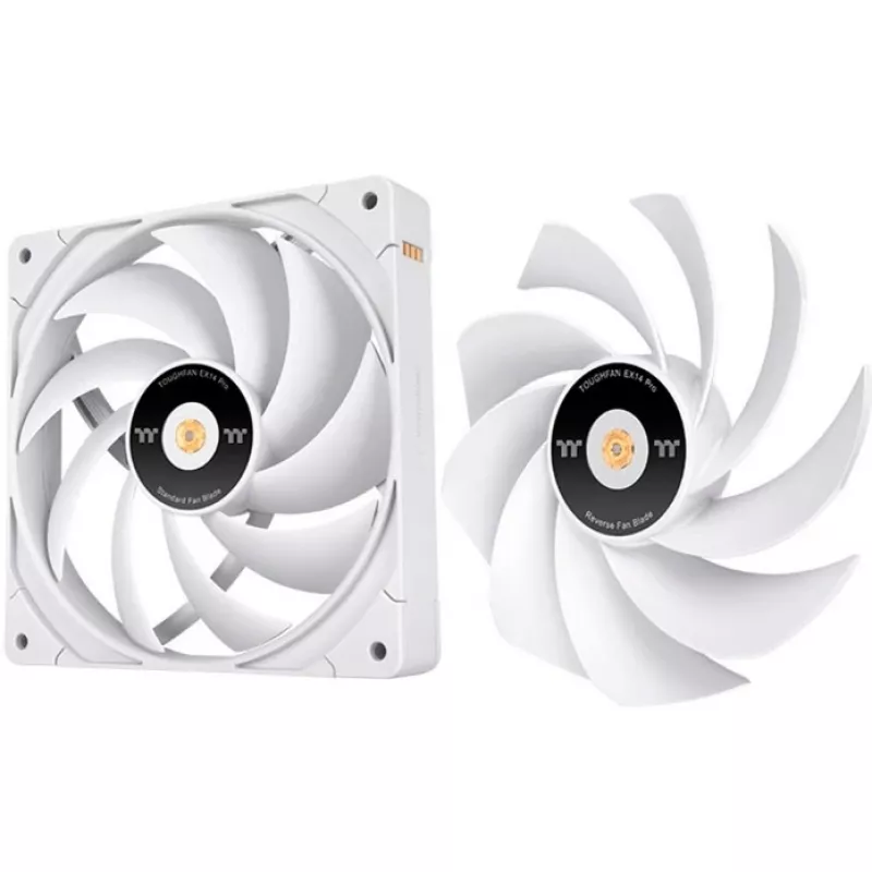 Thermaltake TOUGHFAN EX14 Pro 140 mm Baltas 3 vnt. pakuotė