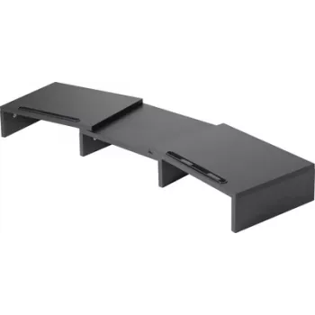 SpeaKa Professional SP-9472624 Monitor Stovas dviems monitoriams iki 32 colių, 20 kg, juodas (SP-9472624)