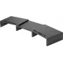 SpeaKa Professional SP-9472624 Monitor Stovas dviems monitoriams iki 32 colių, 20 kg, juodas (SP-9472624)