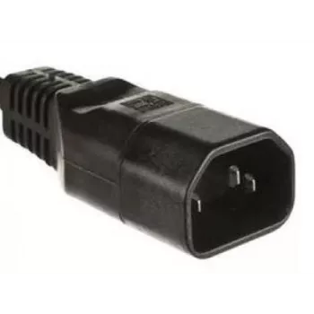 Microconnect C14PLUG maitinimo adapteris C14 juodas