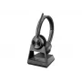 Poly Savi 7320 Stereo belaidė ausinių sistema su DECT 1880-1900 MHz, sertifikuota Microsoft Teams